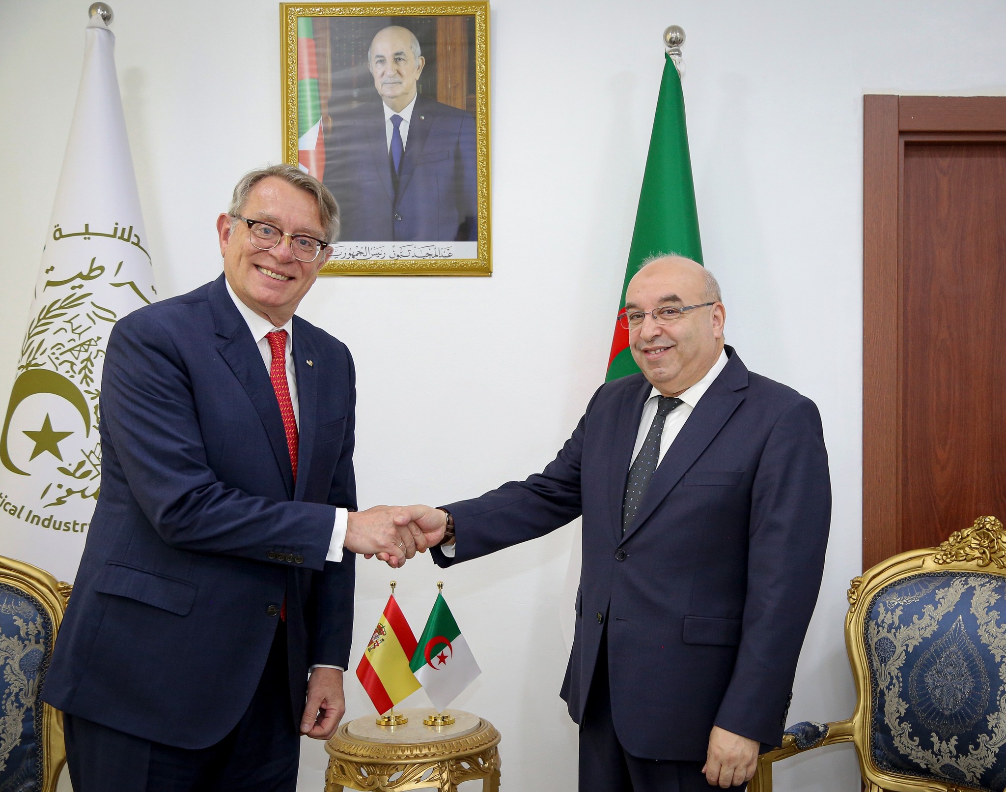Coopération Industrielle Pharmaceutique entre l'Algérie et l'Espagne